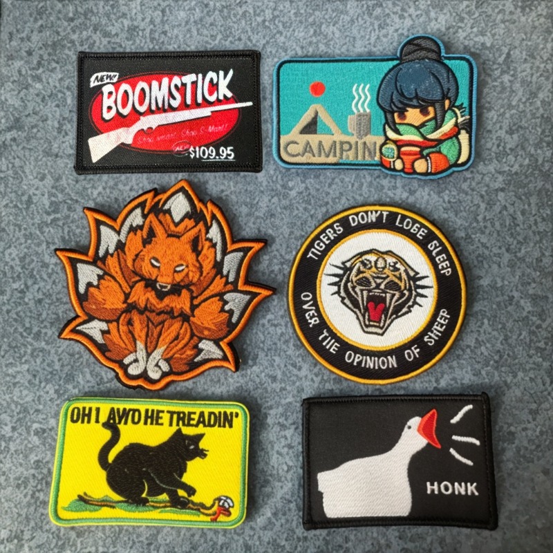 Urban Backpack Tactical - Cartoon Animal Tactical Patch Embroidery Hook