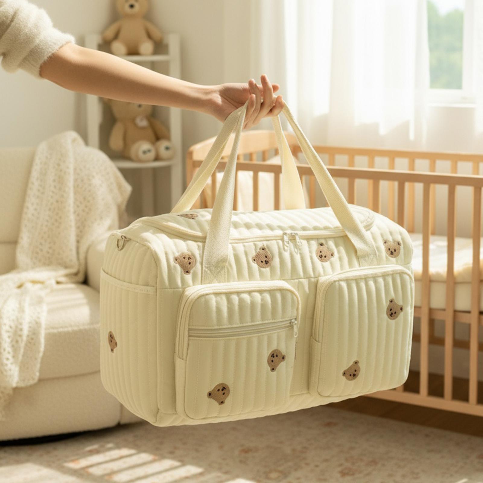 Baby Diaper Bag Cartoon Bear M - đánh giá và giá Backpack Diaper Bag