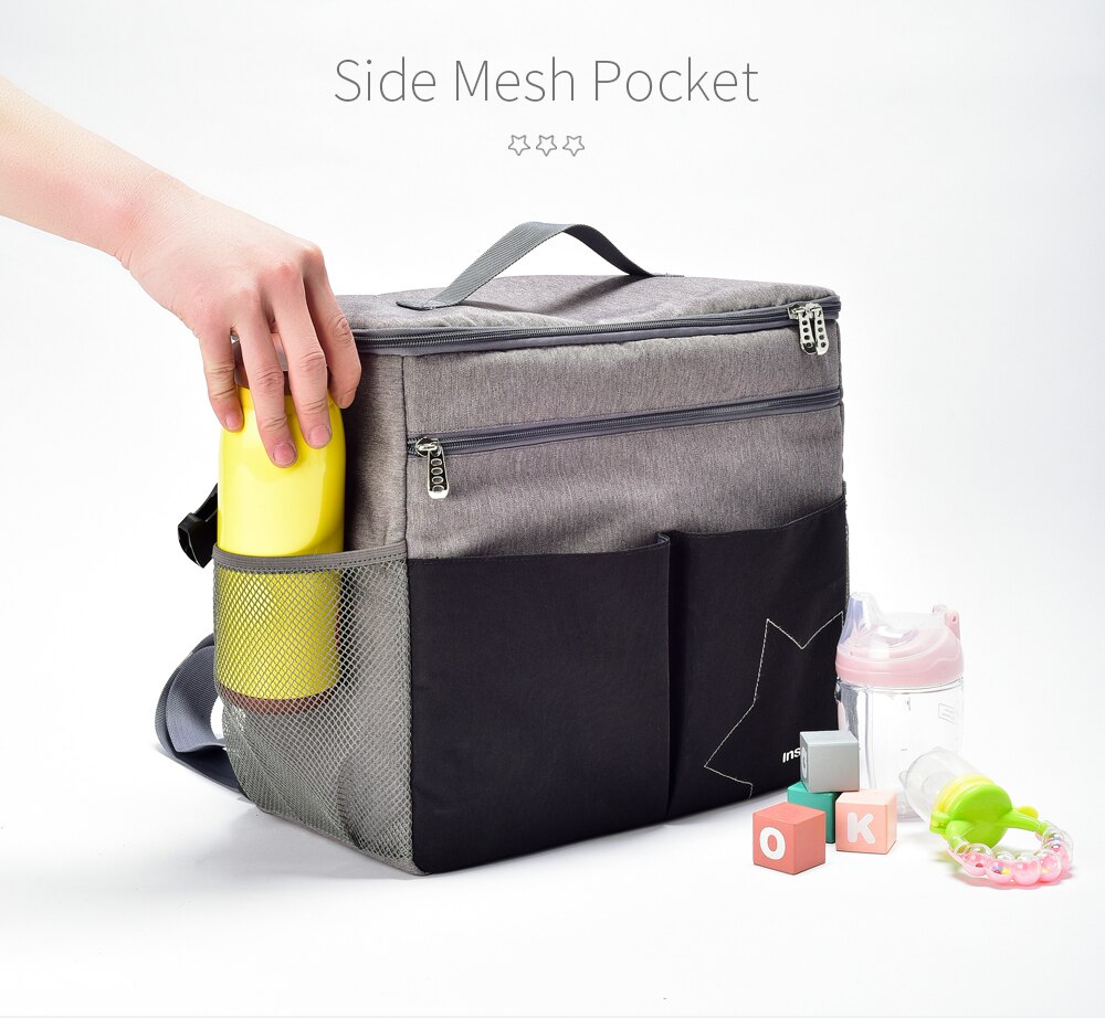 Insular Large Capacity Baby Di - đánh giá và giá Backpack Diaper Bag