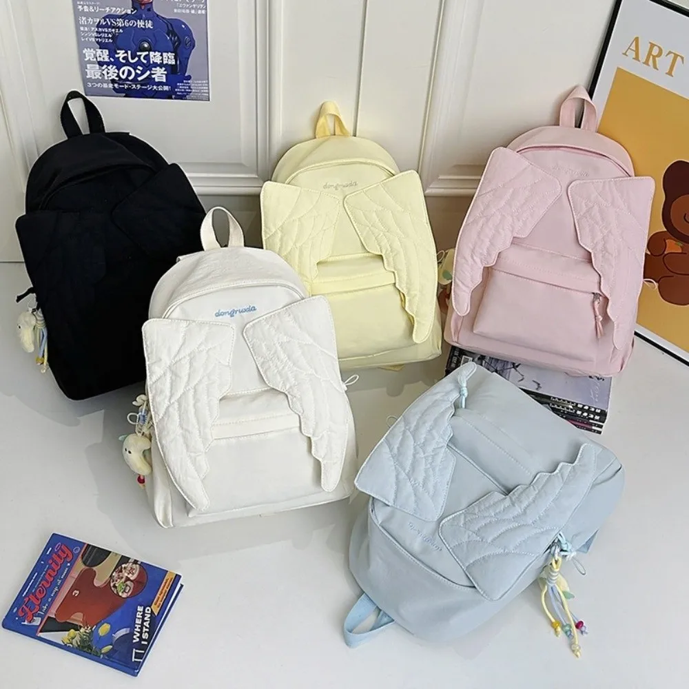 Versatile Angel Wing Backpack  - đánh giá và giá Canvas Backpack Casual
