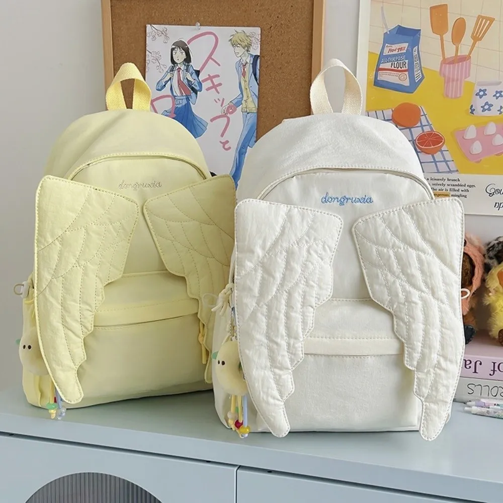 Versatile Angel Wing Backpack  - đánh giá và giá Canvas Backpack Casual