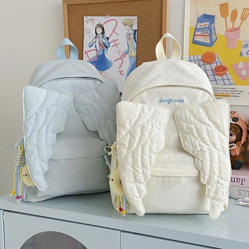 Versatile Angel Wing Backpack  - đánh giá và giá Canvas Backpack Casual
