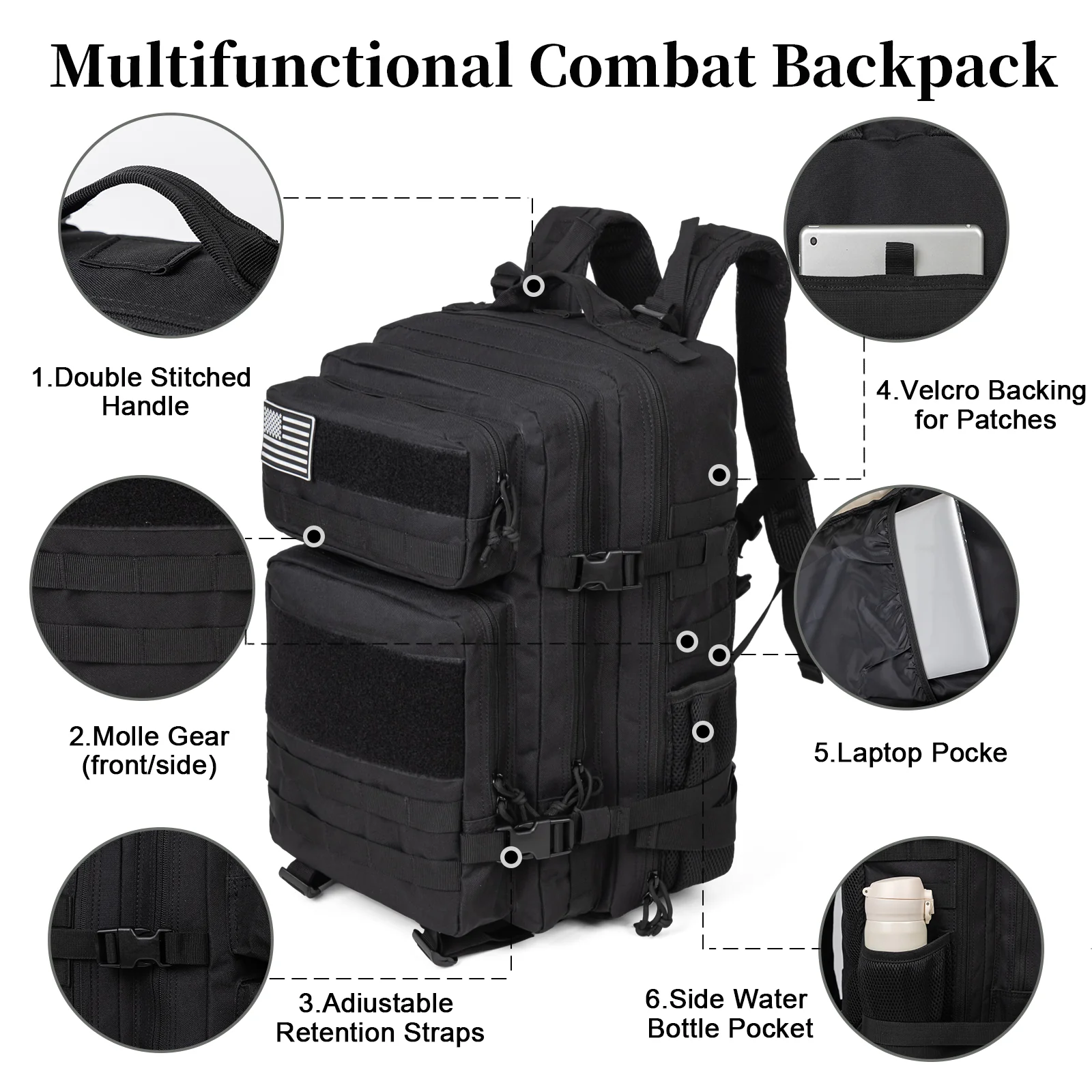 60L Army Military Tactical Bac - đánh giá và giá Urban Backpack Tactical
