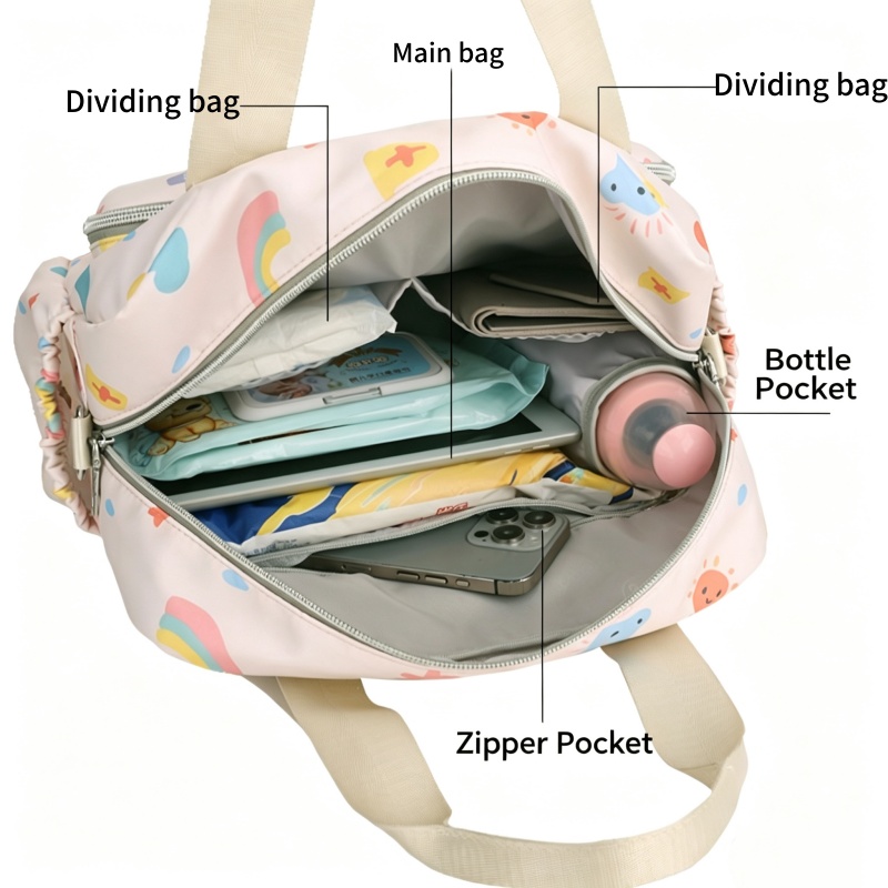 Mama Bag - Portable Large Capa - đánh giá và giá Backpack Diaper Bag