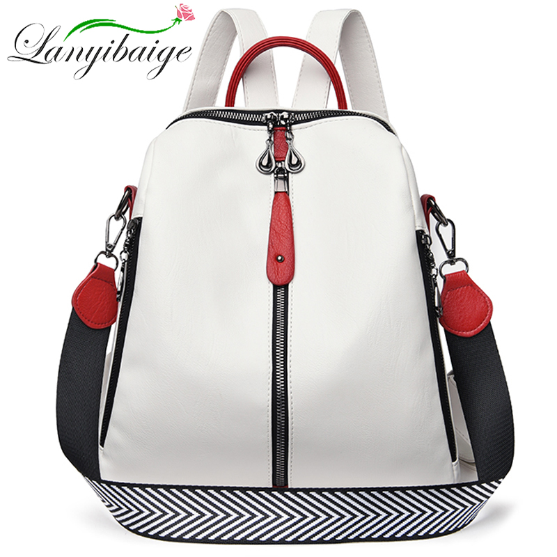 Fashion Backpack Women Soft Le - đánh giá và giá Leather Backpack Vintage