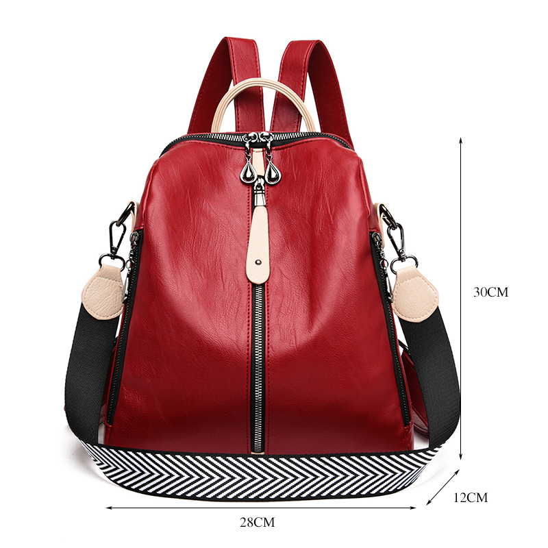 Fashion Backpack Women Soft Le - đánh giá và giá Leather Backpack Vintage