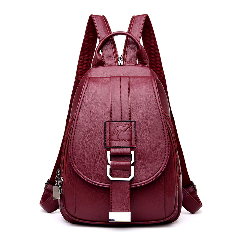 HOT 6 Màu Sắc Nữ Lưng Nữ Da Lư - đánh giá và giá Leather Backpack Vintage